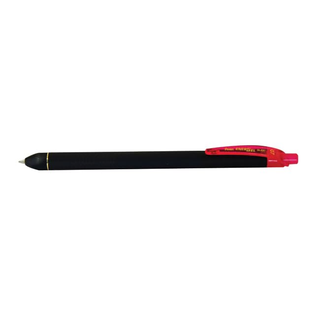 Pentel EnerGel Kuro Liquid Gel Pen, (0.7mm) Medium line, Pink Ink, 12 Pack (BL437R1-P)