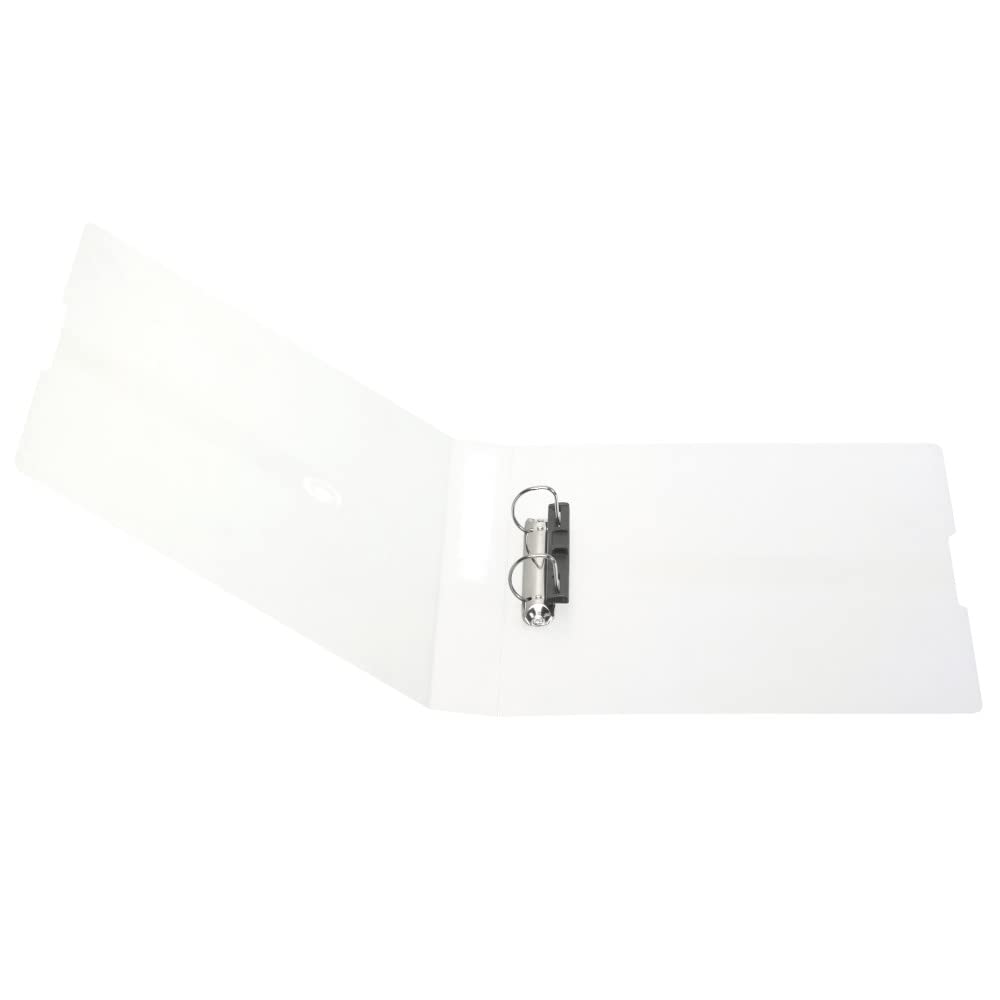 Herlitz Easy Orga to Go Polypropylene Ring Binder A4 2 Ring 25 mm 1er Pack Transparent