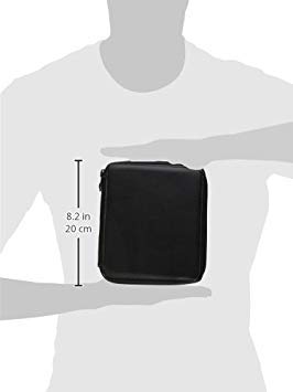 Speedball Art Products Genuine Leather Storage Case for Pencils, Markers, Pens and Art Supplies
