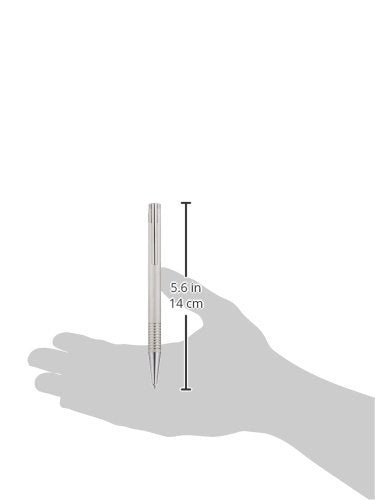 Lamy logo brushed - Ballpoint Pen in an elegant & robust stainless steel case - line width M