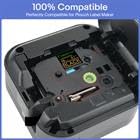 GREENCYCLE 3 Pack Compatible for Brother P-Touch TZe-344 18mm 0.7 Laminated Black TZ-344 TZ344