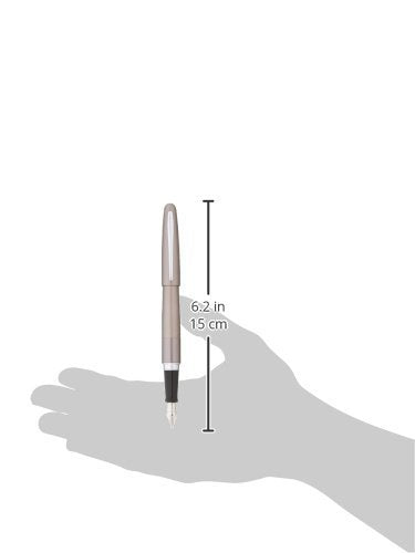 Pilot Cocoon Fountain Pen Medium Nib Titanium Body (FCO-3SR-TI-M)