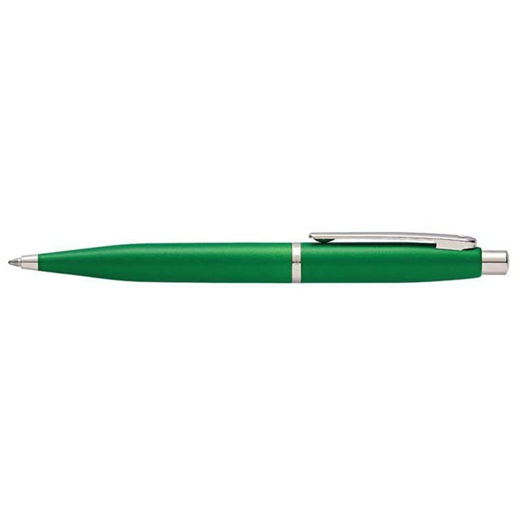 Sheaffer VFM Very Green Ballpoint Pen with Chrome Trim