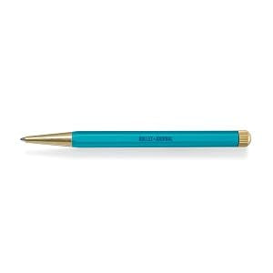 LEUCHTTURM1917 373794 Twist Pen No. 1, Turquoise25 - Gel Pen with Black Ink - Bullet Journal Edition