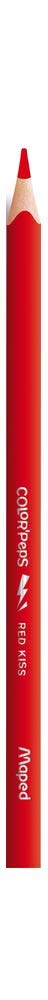 Maped Strong Color'Peps Colouring Pencils, Pack of 24, Extra Strong and Ergonomic - Metal Tube