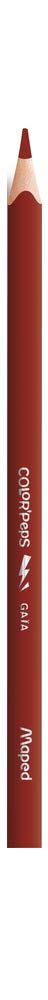 Maped Strong Color'Peps Colouring Pencils, Pack of 24, Extra Strong and Ergonomic - Metal Tube