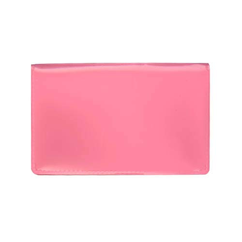 StoreSMART - Pink Folding Business Card Holders - 20 Pack - Polypropylene Plastic (RPP2915P-20)