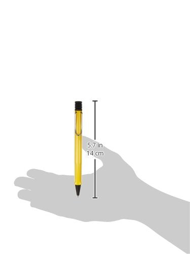 Lamy safari yellow - Ballpoint Pen with ergonomic grip & line width M - for pleasant long writing