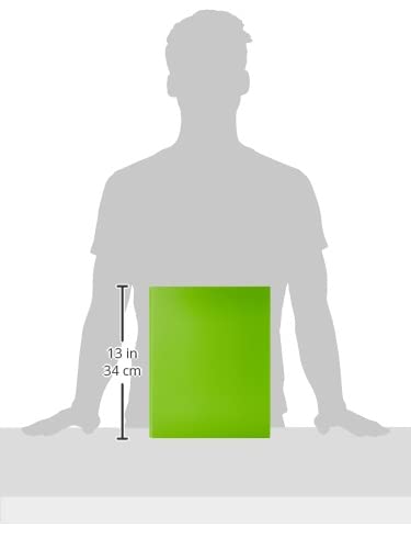 Esselte 4 Ring Binder, PP, Holds up to 190 Sheets, Vivida Range, 42 mm Spine, 14461 - A4, Green