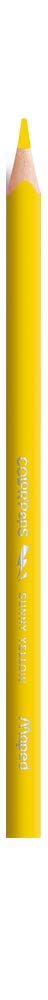 Maped Strong Color'Peps Colouring Pencils, Pack of 24, Extra Strong and Ergonomic - Metal Tube