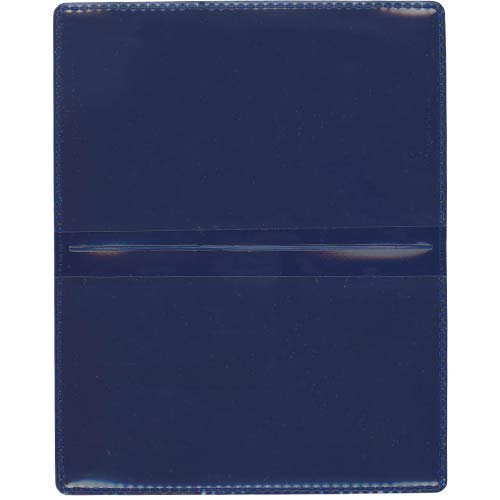 StoreSMART Navy Blue Folding Business Card Holders - 20 Pack - Polypropylene Plastic (RPP2915NB20)