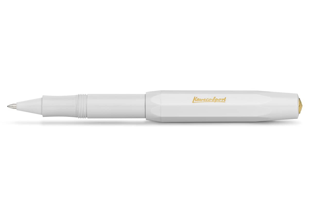 Kaweco CLASSIC SPORT Rollerball White I Gel/Ballpoint Pen Including 0.7 mm Refill I in Classic