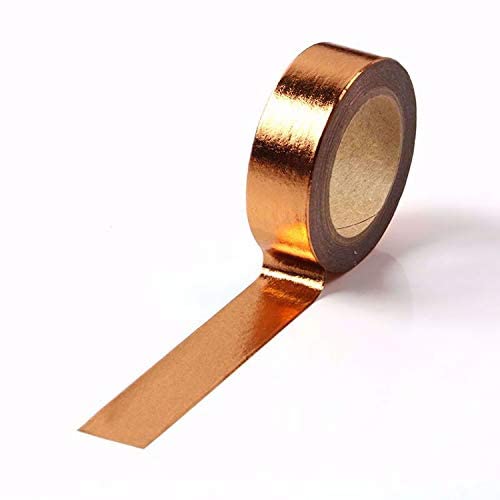 Solid Foil Washi Tape, Decorative Self Adhesive Masking washi Tape,Graphic Art Tape,Washi DIY
