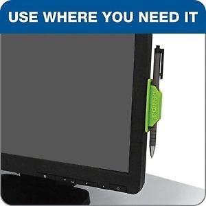 10 Pack Assorted Colors Pen Pal Pen Holders with Custom Advantage Black and Chrome Retractable Pen