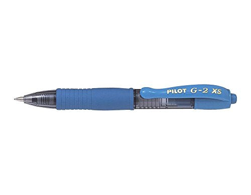 Pilot G207 Pixie Retractable Gel Rollerball 0.7 mm Tip (Box of 12) - Light Blue