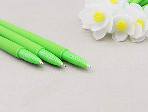 Prosnubl 6Pcs Color Changing Flower Pens Creative Gel Ink Pens for Christmas Teachers Mothers' Day