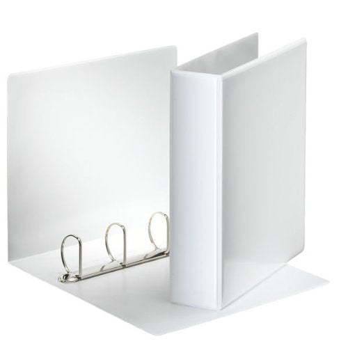 Esselte Essentials Presentation Binder, PP, 5 cm Ring Diameter, 49705 - A4, White