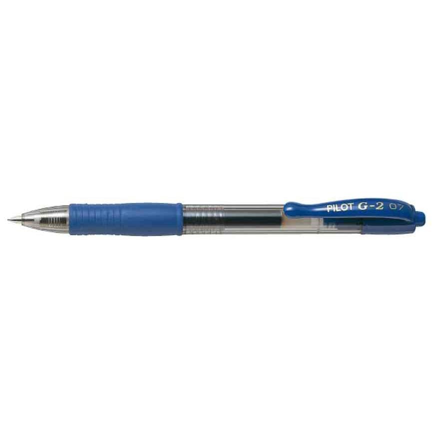 Pilot G207 Retractable Gel Rollerball 0.7 mm Tip (Box of 12) - Blue