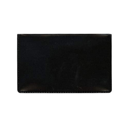 STORE SMART Black Folding Business Card Holders - 20 Pack - Polypropylene Plastic (RPP2915BK20)