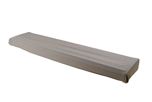 OnStage On-Stage Keyboard Dust Cover for 61 or 76 Key Keyboards, Gray