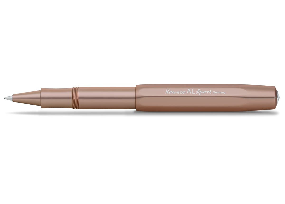 Kaweco AL SPORT Rollerball Rosé Gold I Gel/Ballpoint Pen Including 0.7 mm Rollerball Pen Refill in