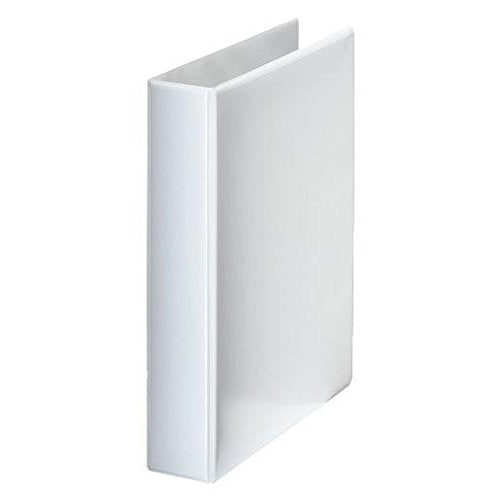 Esselte Essentials Presentation Binder, PP, 4 cm Ring Diameter, 49704 - A4, White