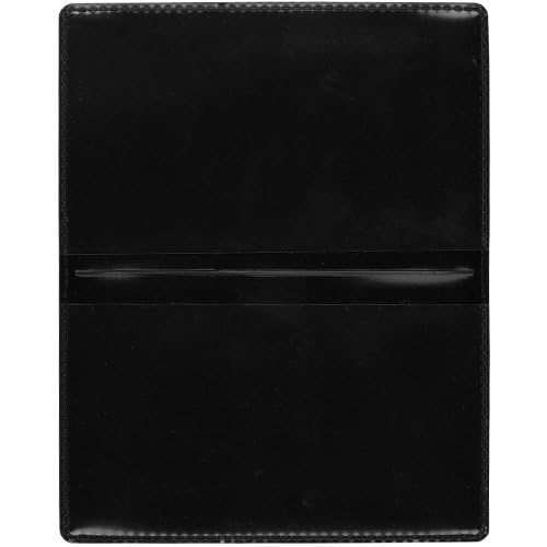 StoreSMART Black Folding Business Card Holders - 10 Pack - Polypropylene Plastic (RPP2915BK10)