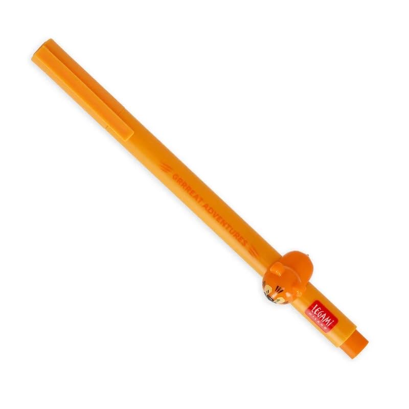 LEGAMI Gel Pen - Lovely Friends Decorative Animal Removable and Recombinable Prevents Rolling Fine