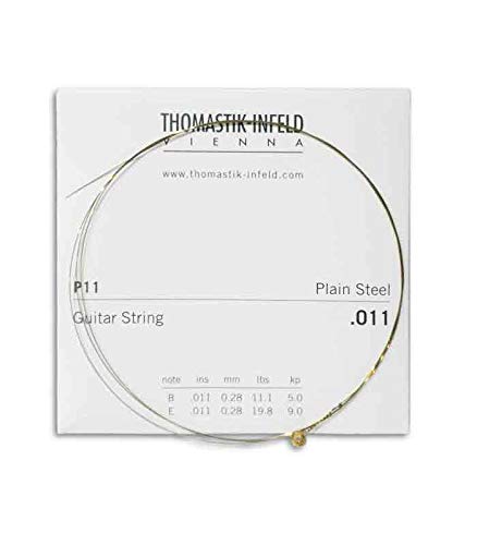 Thomastik-Infeld Jazz Swing Guitar Accessory - Flatwound Acoustic Guitar String for a Rich and Warm