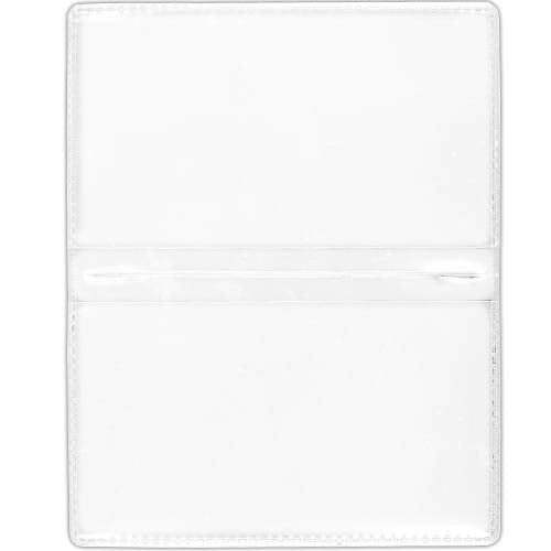 StoreSMART - White Folding Business Card Holders - 20 Pack - Polypropylene Plastic (RPP2915W-20)