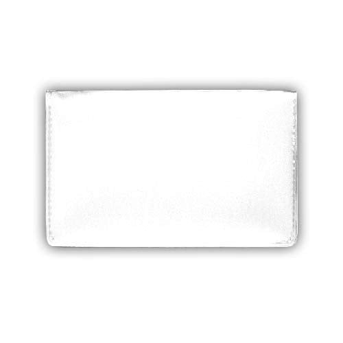 StoreSMART - White Folding Business Card Holders - 20 Pack - Polypropylene Plastic (RPP2915W-20)