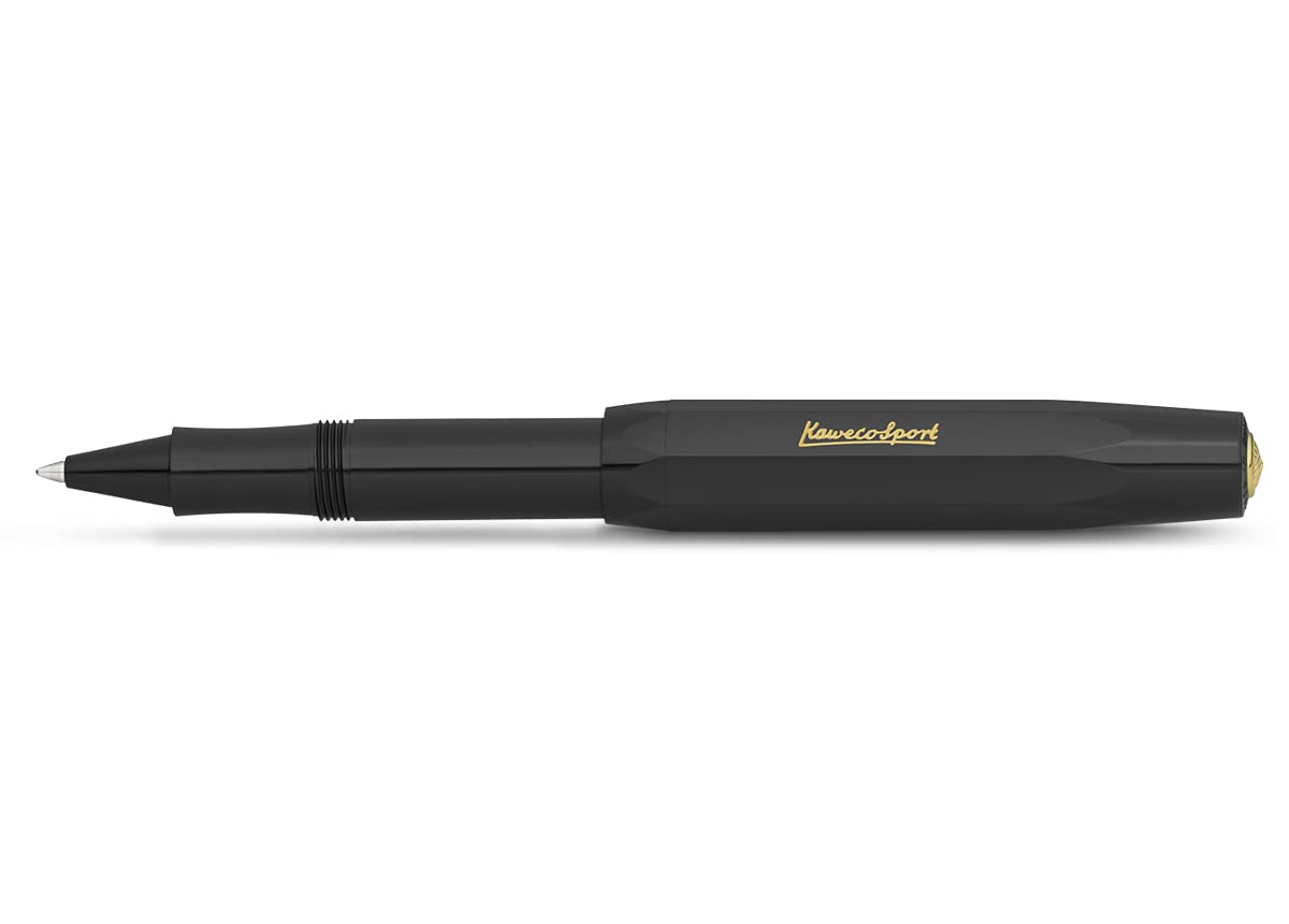 Kaweco CLASSIC SPORT Rollerball Black I Gel/Ballpoint Pen Including 0.7 mm Refill I in Classic