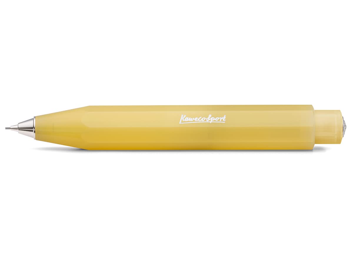 Kaweco FROSTED SPORT Mechanical Pencil Sweet Banana 0.7 mm HB I Exclusive Lead Pencil in Classic