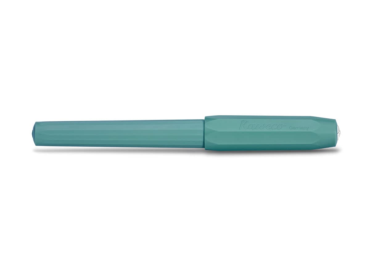 Kaweco Perkeo Rollerball Pen Breezy Teal I Gel Pen with Refill for School I Beginner Roller with
