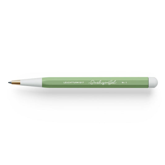 LEUCHTTURM1917 - Drehgriffel Writing Pen (Olive) - Gel Pen with Black Ink Included
