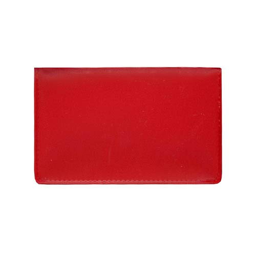 StoreSMART Red Folding Business Card Holders - 20 Pack - Polypropylene Plastic (RPP2915R20)