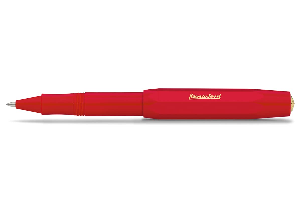 Kaweco CLASSIC SPORT Rollerball Red I Gel/Ballpoint Pen Including 0.7 mm Refill I in Classic Design