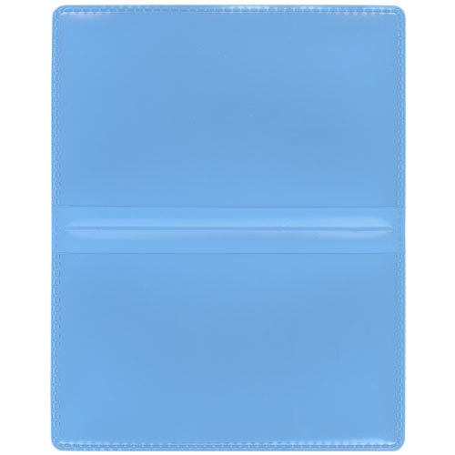 StoreSMART - Powder Blue Folding Business Card Holders - 25 Pack - Polypropylene Plastic