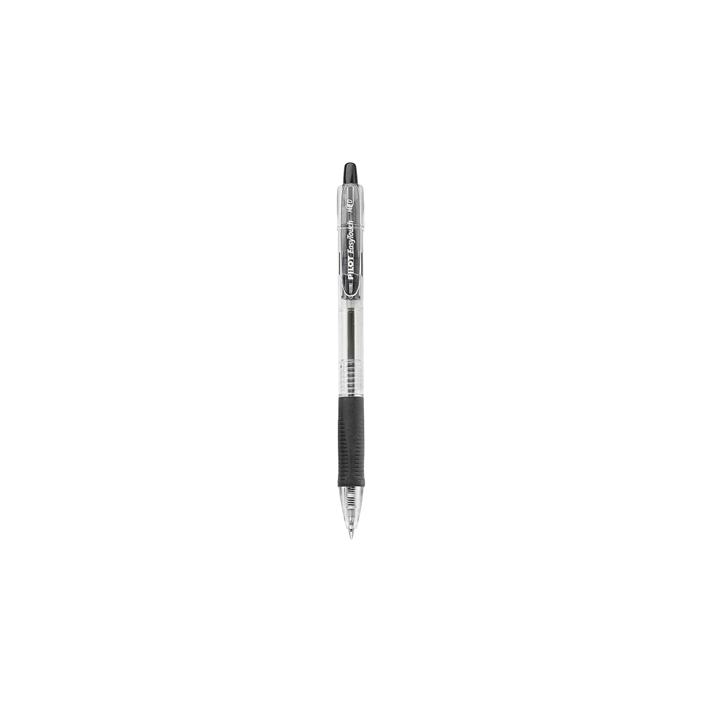 Pilot EasyTouch Retractable Ball Point Pen, Medium Point, Black (Pack of 12 Pens)