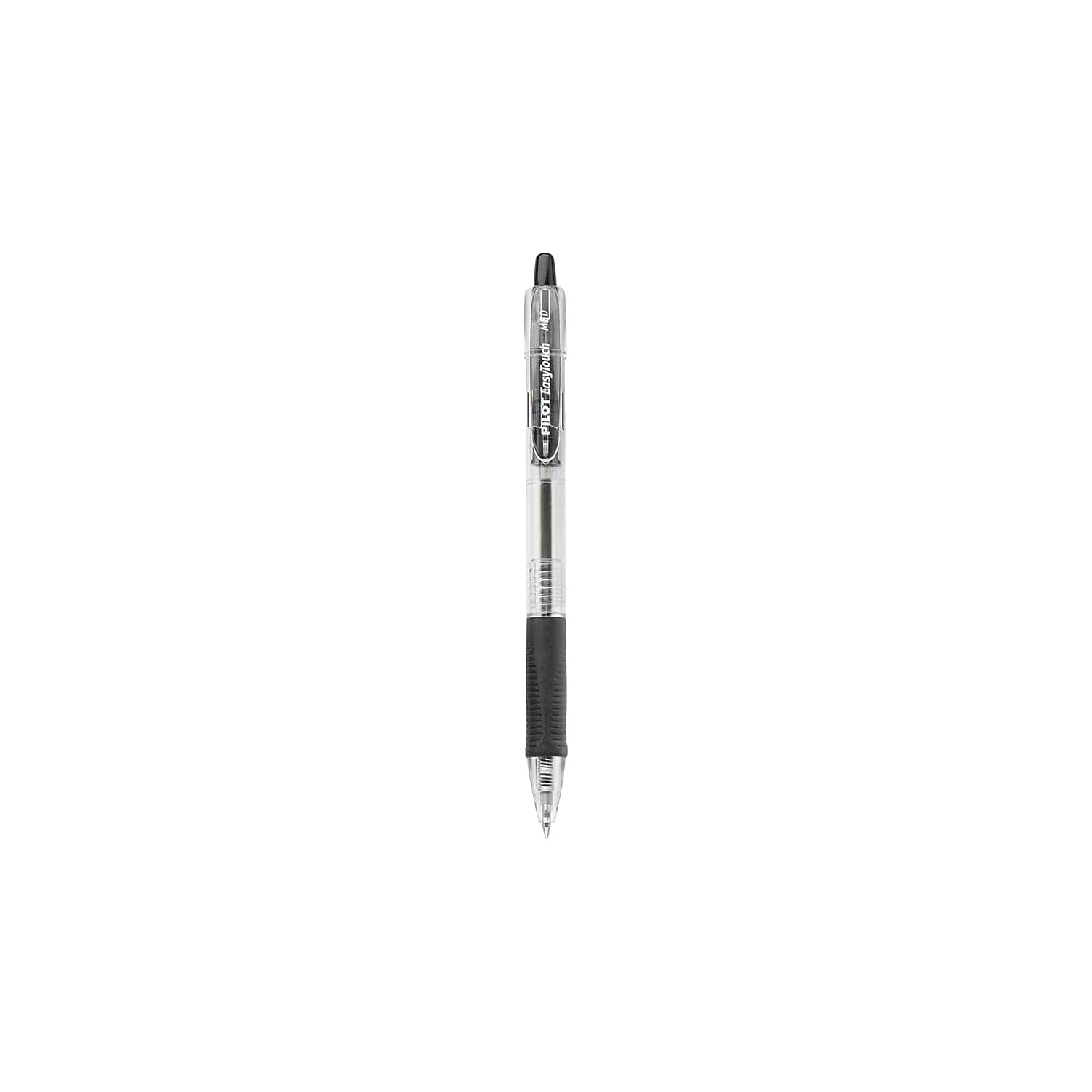 Pilot EasyTouch Retractable Ball Point Pen, Medium Point, Black (Pack of 12 Pens)