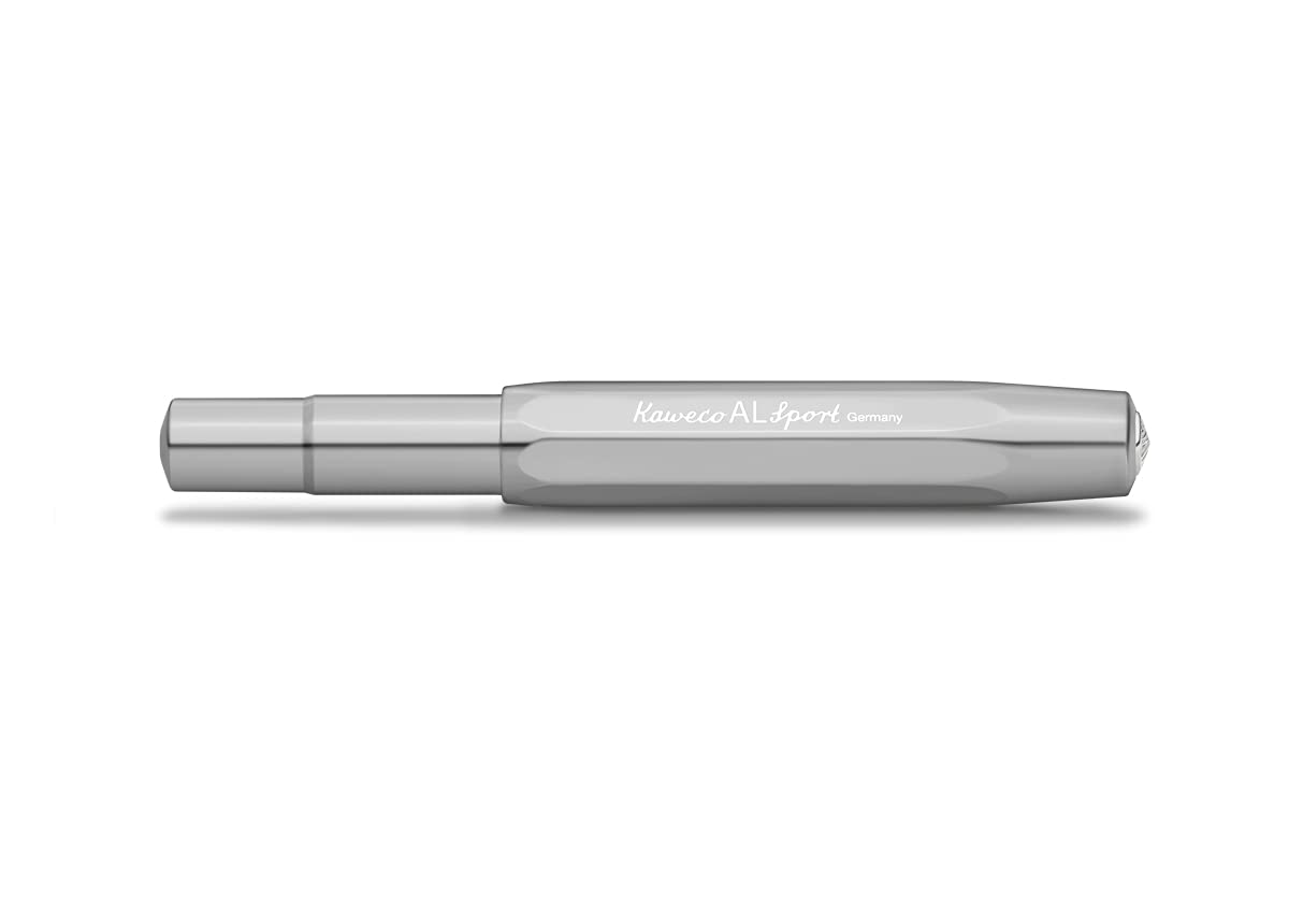 Kaweco AL SPORT Rollerball Raw I Gel/Ballpoint Pen Including 0.7 mm Rollerball Pen Refill in
