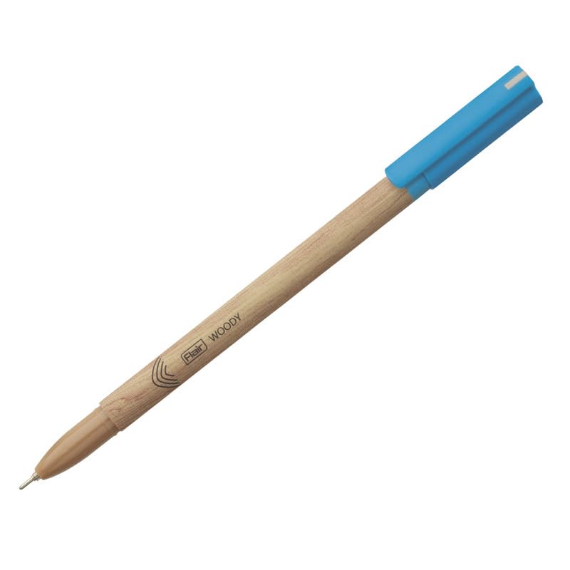 FLAIR Woody Pack Of 50 Ball Pens|Multicolor
