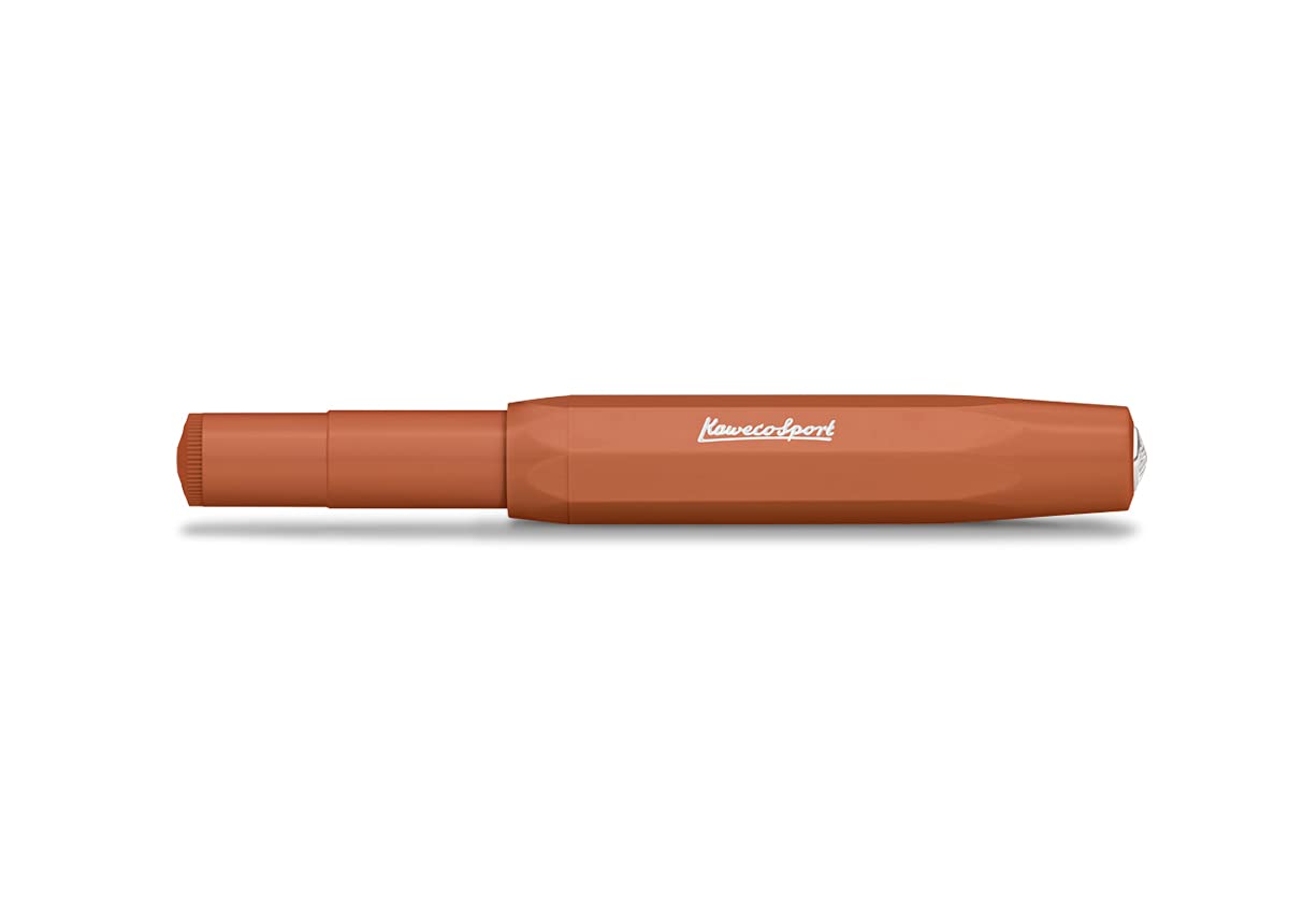 Kaweco Skyline Sport Premium Fountain Pen - Fox I, BB Nib, Ink Cartridges, 13 cm