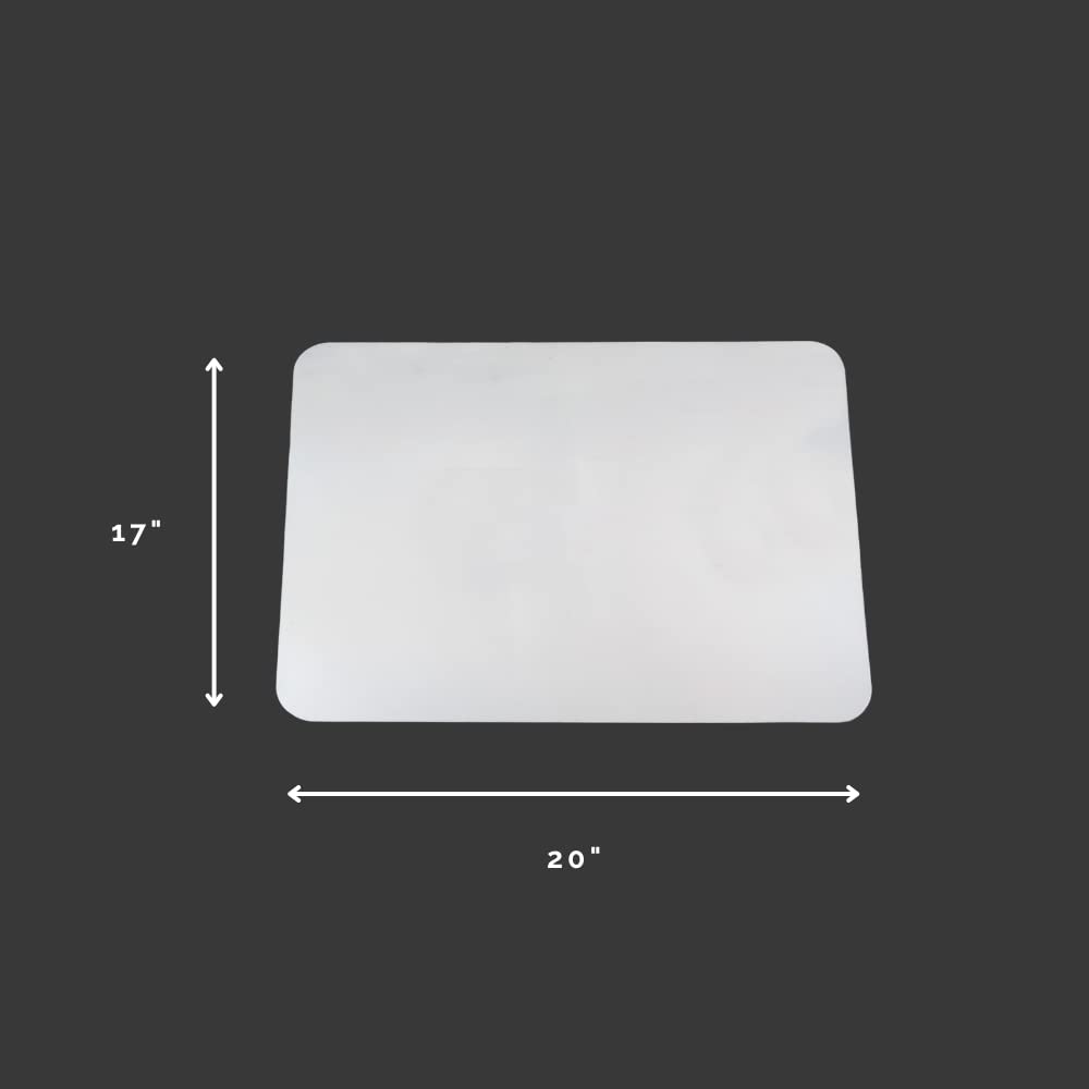 Artistic Krystal View Clear Antimicrobial Desk Pad Organizer, Non-Stick Mat Protects from Nicks