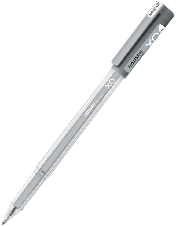 Hauser Germany Xo Jumbo 0.6 Mm Gel Pen|Quick Dry Ink With Long Writing Jumbo Refill|Transparent