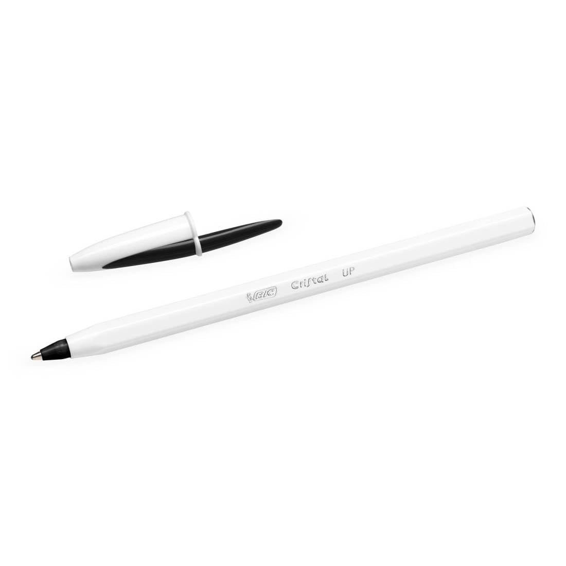 Bic Cristal Up Ballpoint Pen, Black, 20 Count (Pack of 1)