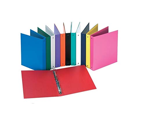 100460413 Elba Ring Binder-Blue