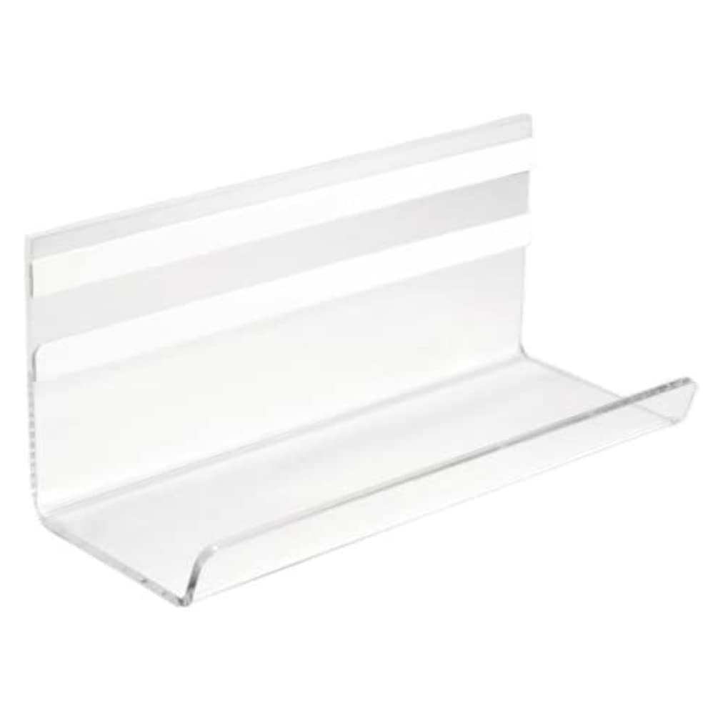 Sigel GL199 Pen Tray artverum®,6.69 inch, Clear, 6.69 x 2.95 x 2.76 inches