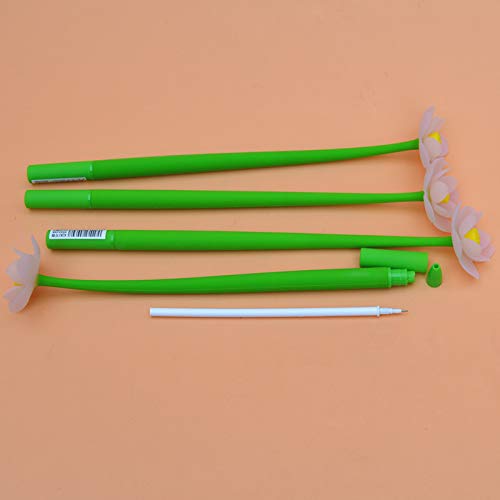 Prosnubl 6Pcs Color Changing Flower Pens Creative Gel Ink Pens for Christmas Teachers Mothers' Day
