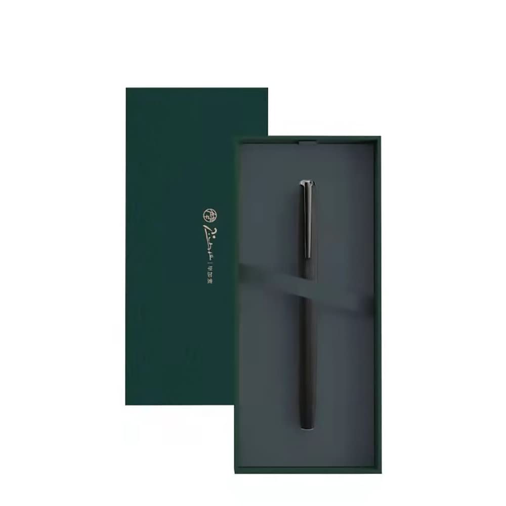 erofa Picasso 916 Black Strips Fountain Pen with Box Writing Pen Set Extra Fine Nib Office Business